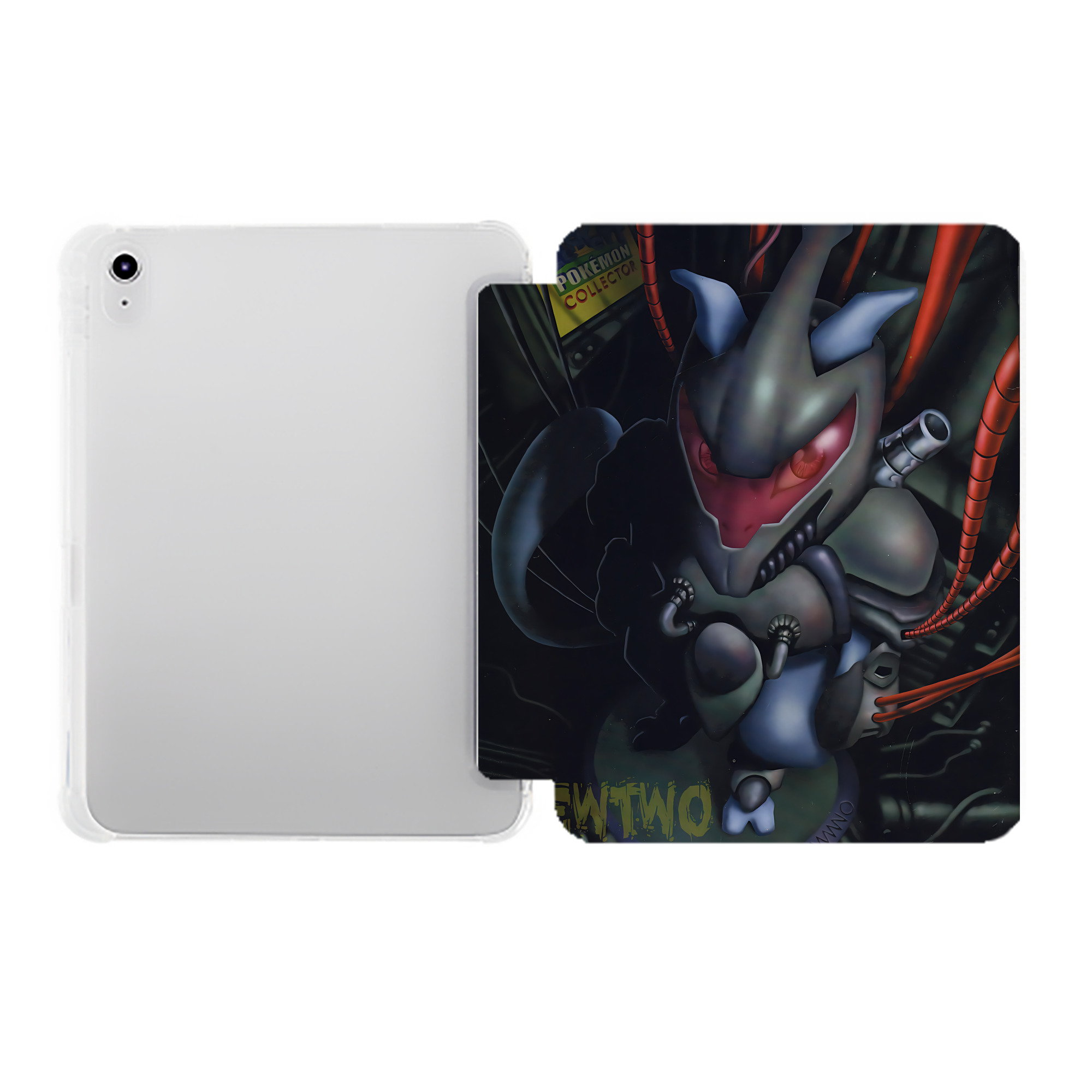 （画像用） ポケットモンスター Pokémon IPad ケース ペン収納付き 三つ折りスタンド PUレザー×シリコン 対応機種9.5/10.5/10.9インチ